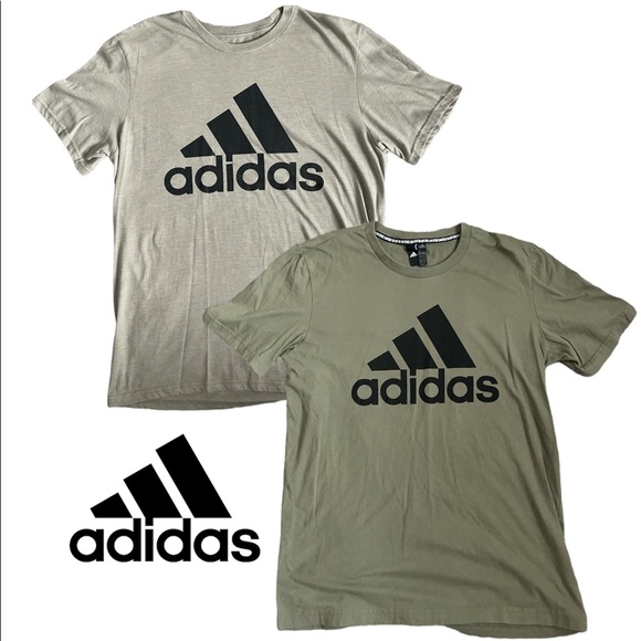 adidas Other - Two Adidas Mens Tshirts Size L